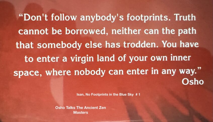 Isan no Footprints in the Blue Sky